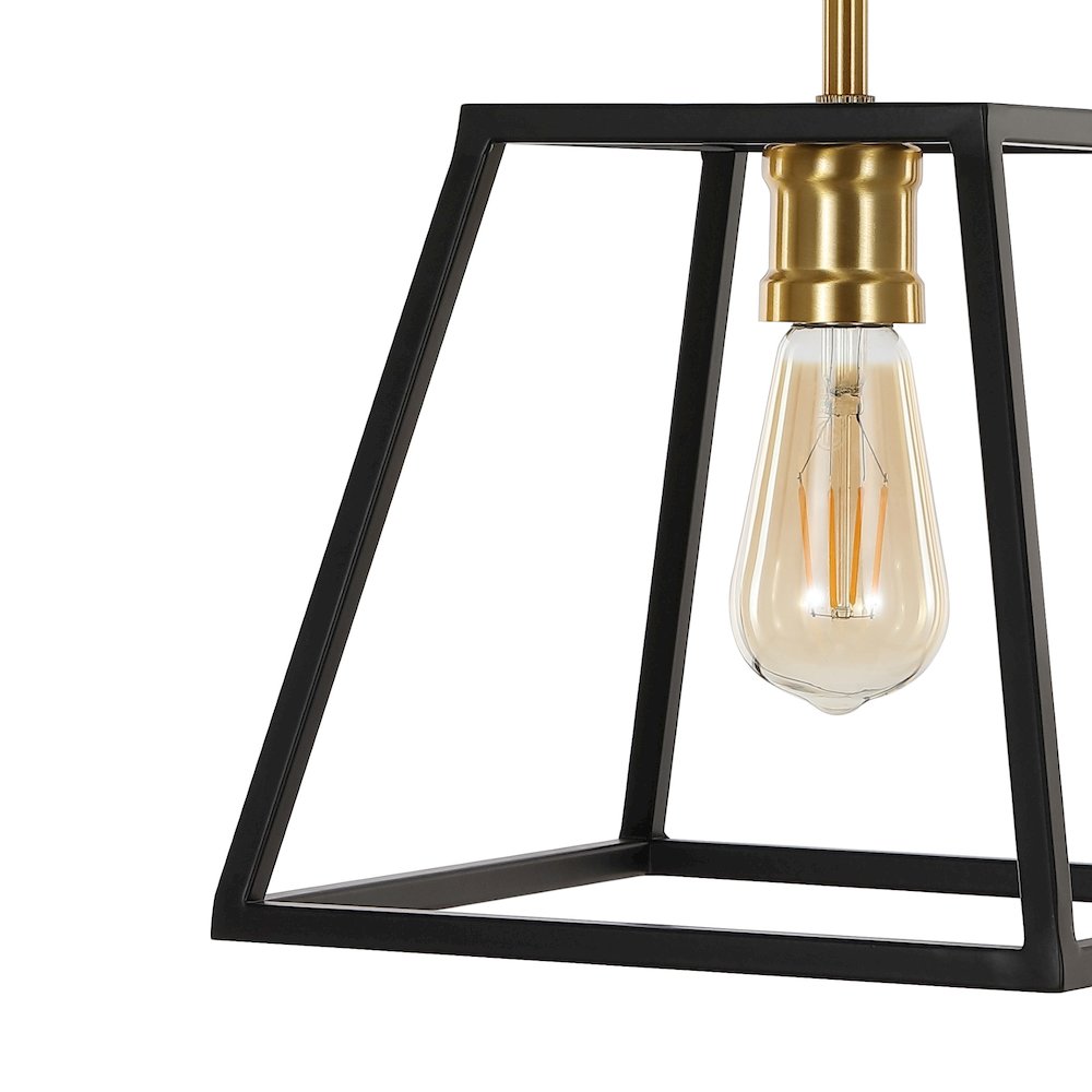Lloyd Farmhouse Industrial Iron Led Pendant