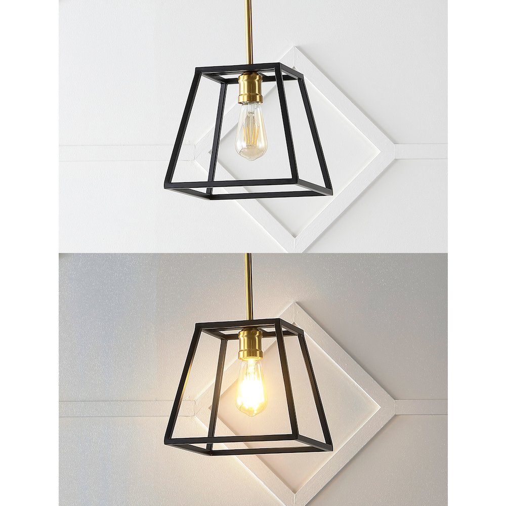 Lloyd Farmhouse Industrial Iron Led Pendant