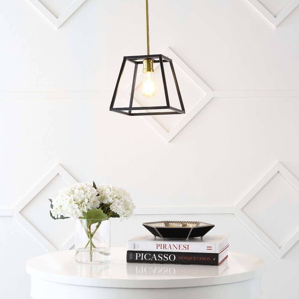 Lloyd Farmhouse Industrial Iron Led Pendant