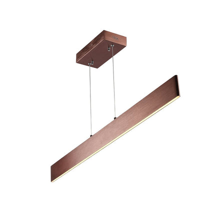 Draper Dimmable Adjustable Integrated Led Metal Linear Pendant
