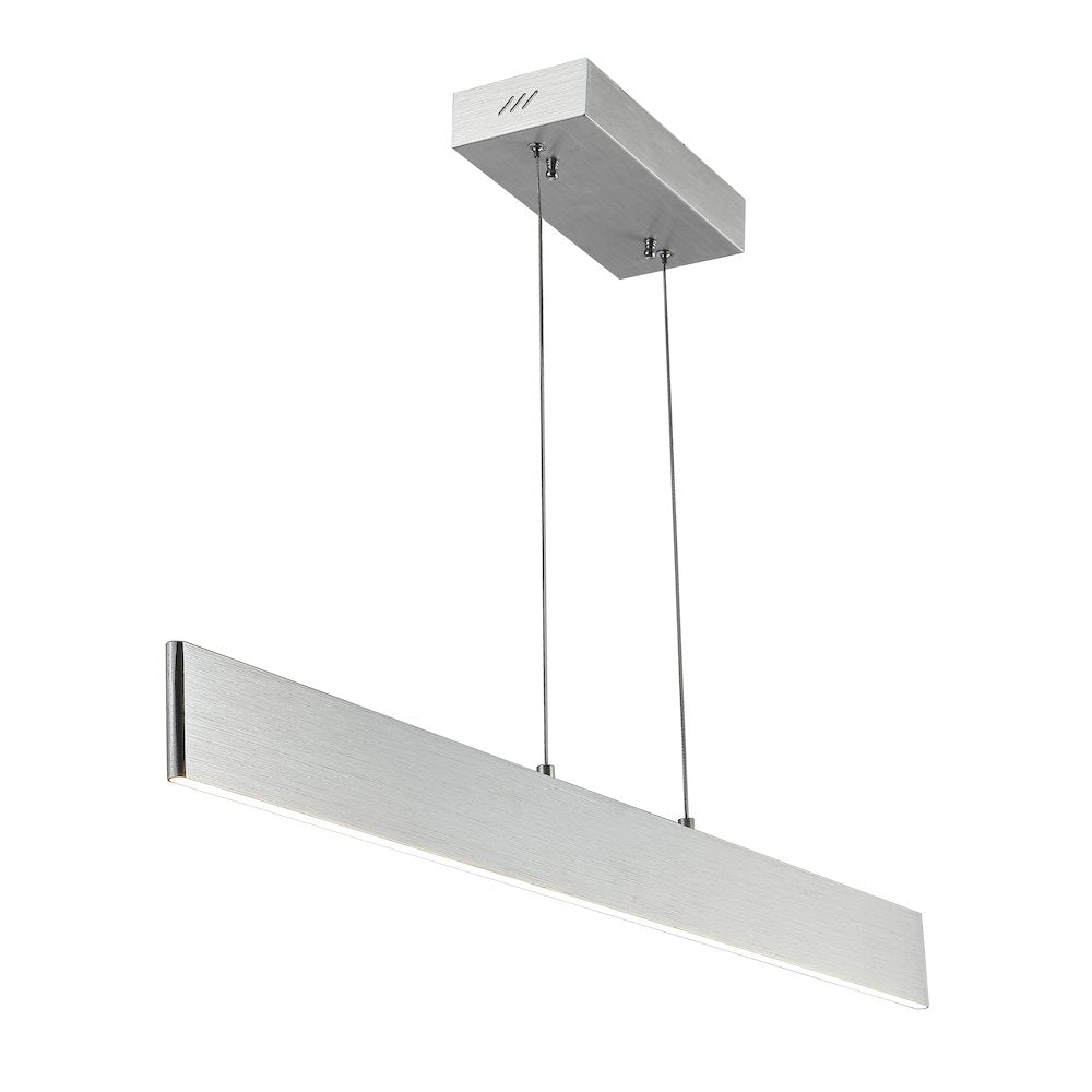 Draper Dimmable Adjustable Integrated Led Metal Linear Pendant