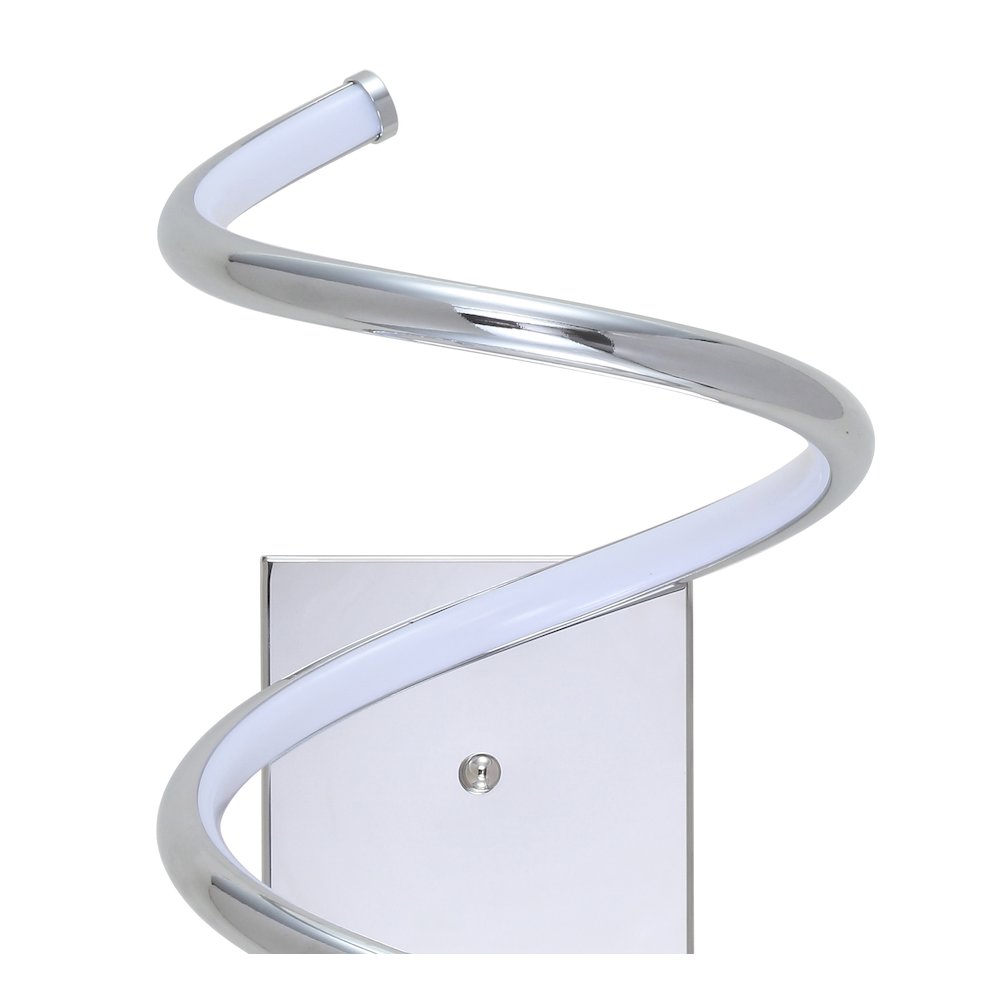 Scribble Modern Metal Integrated Led Vanity Light Sconce