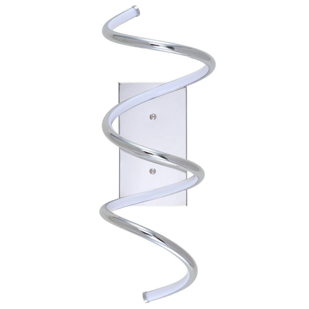 Scribble Modern Metal Integrated Led Vanity Light Sconce