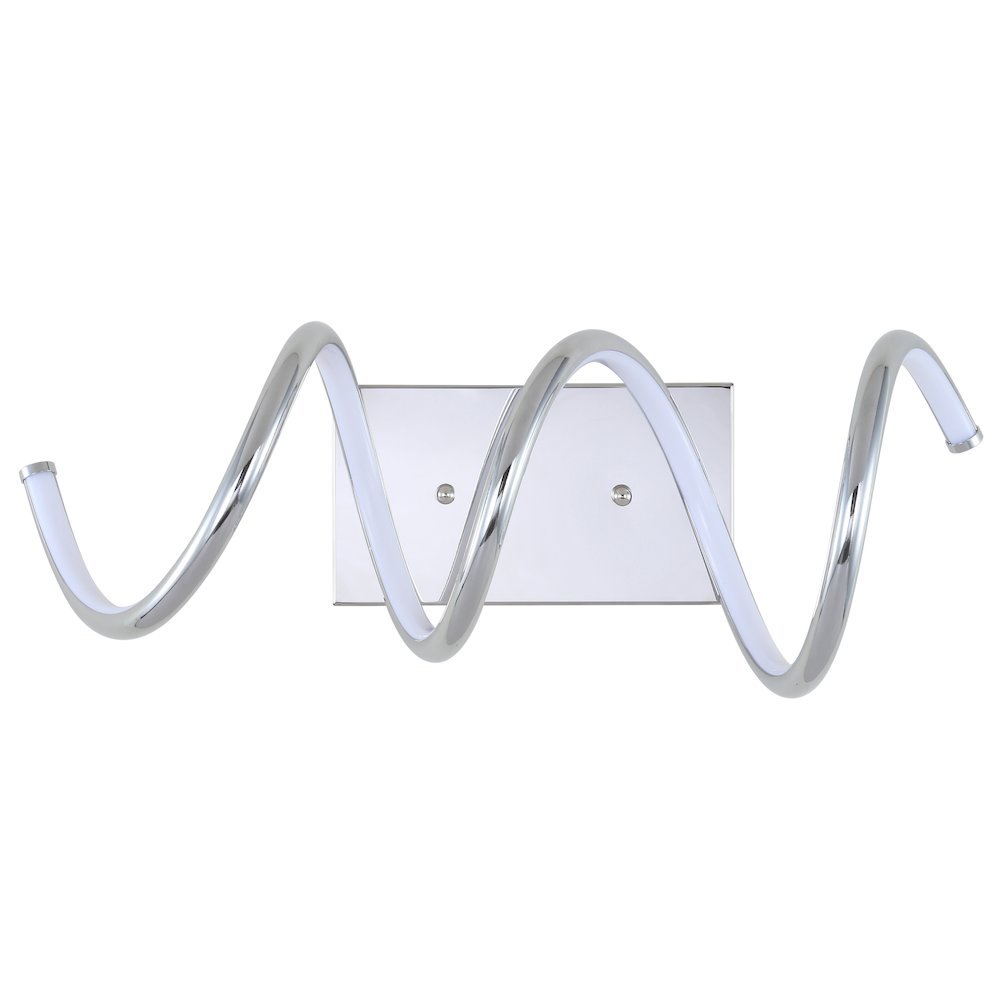 Scribble Modern Metal Integrated Led Vanity Light Sconce