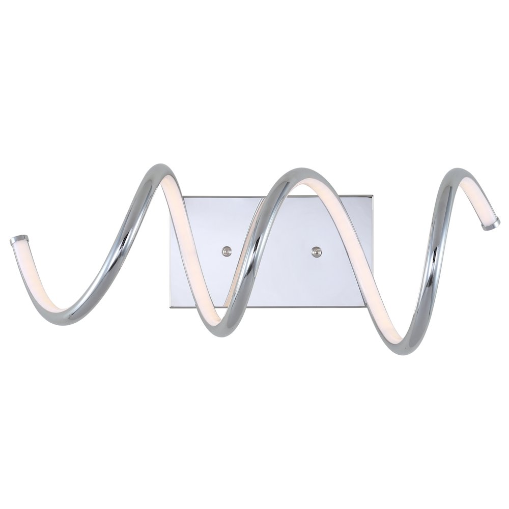Scribble Modern Metal Integrated Led Vanity Light Sconce