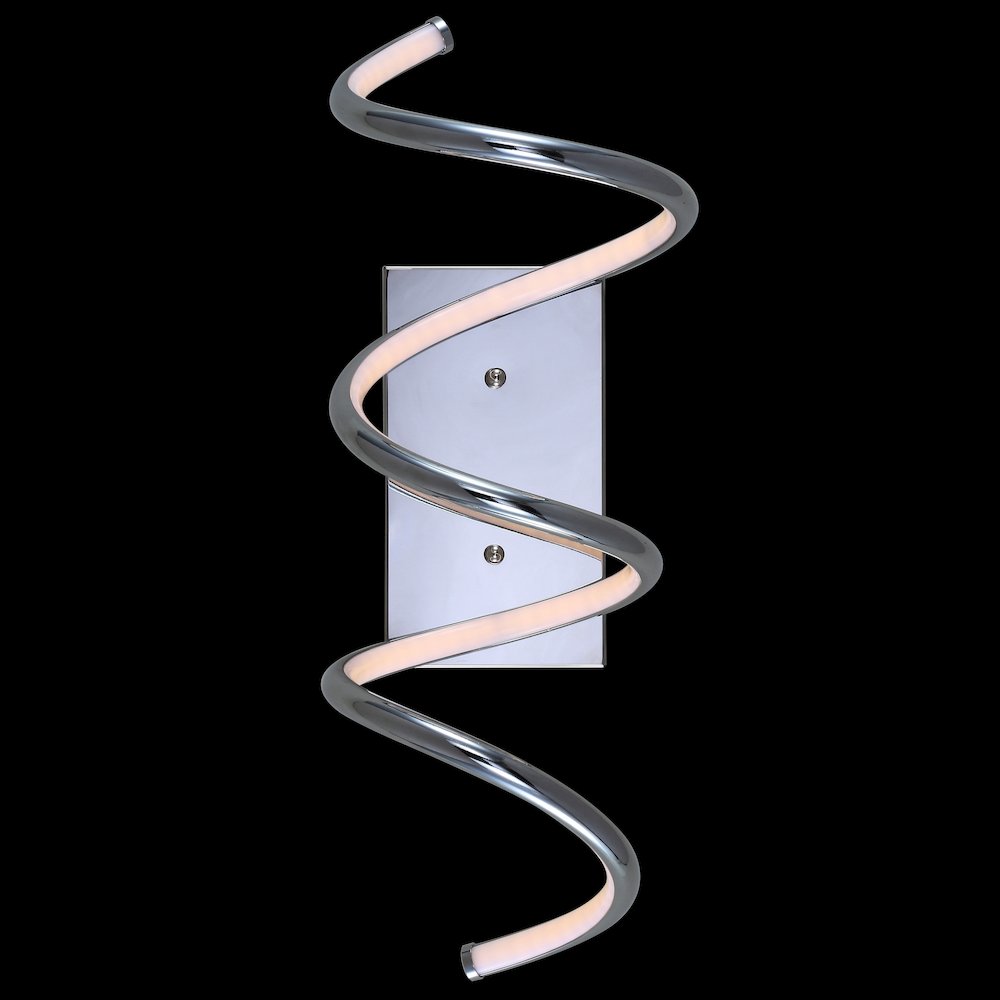Scribble Modern Metal Integrated Led Vanity Light Sconce