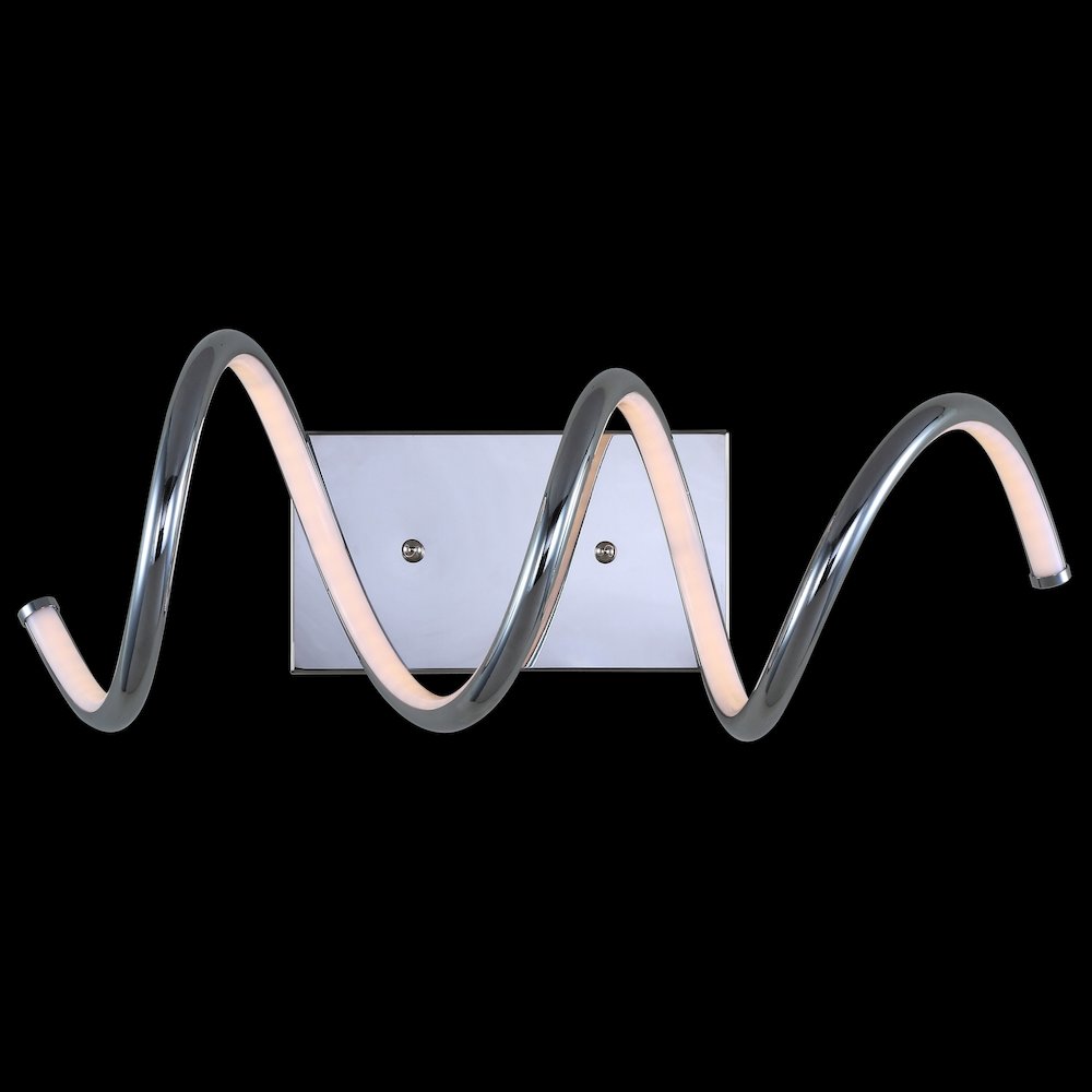 Scribble Modern Metal Integrated Led Vanity Light Sconce