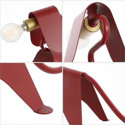 Rover Modern Industrial Iron Canine Led Kids' Lamp