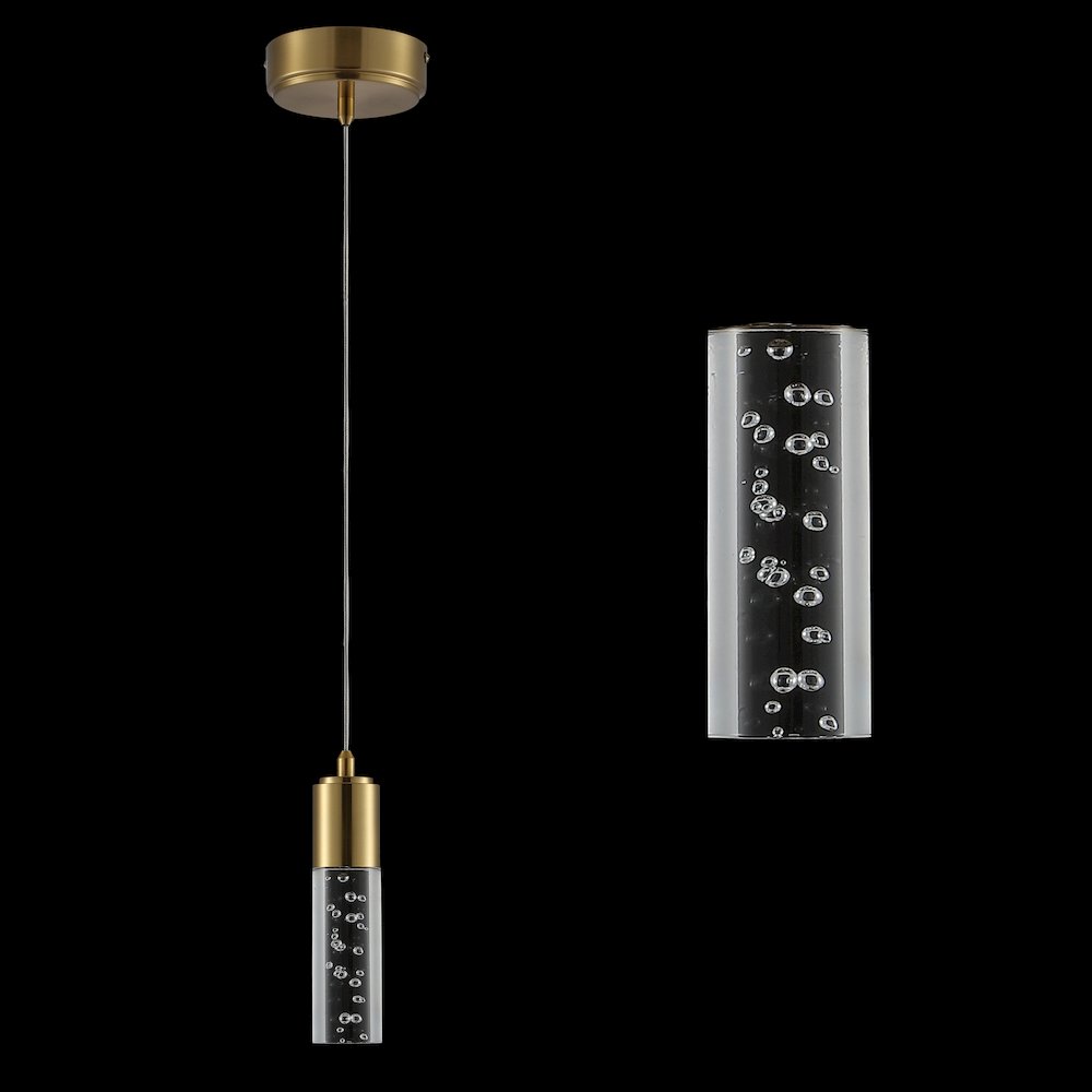 Bolha Bubble Acryliciron Modern Minimalist Integrated Led Pendant