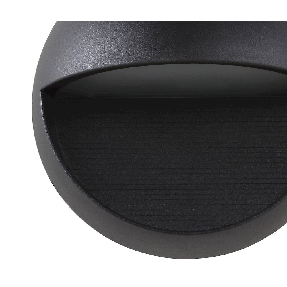 Orbe Outdoor Metal/Glass Integrated Led Wall Sconce