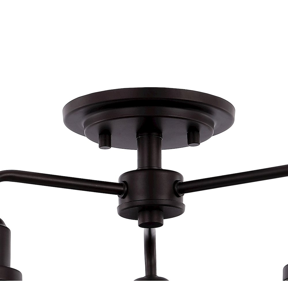 Calvin Iron Industrial Led Pendant