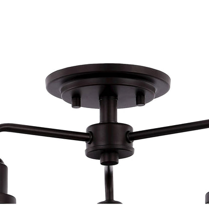 Calvin Iron Industrial Led Pendant