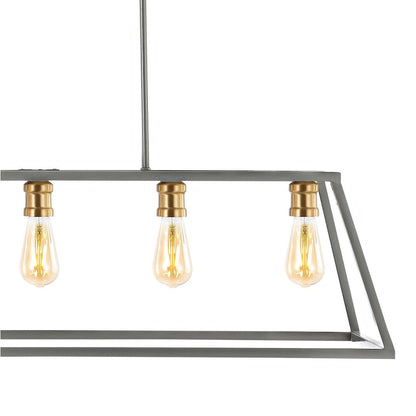 Floyd Adjustable Iron Farmhouse Vintage Led Dimmable Pendant