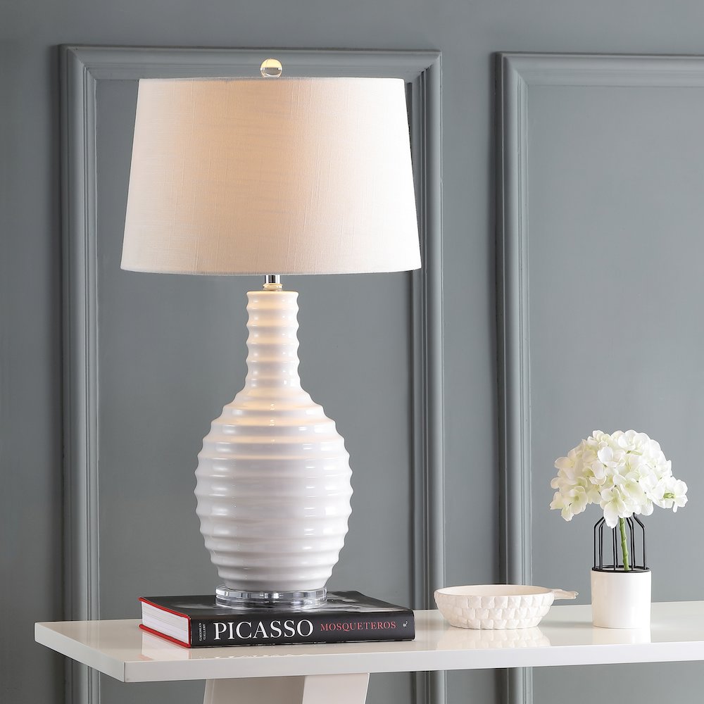 Dylan Ceramic Led Table Lamp