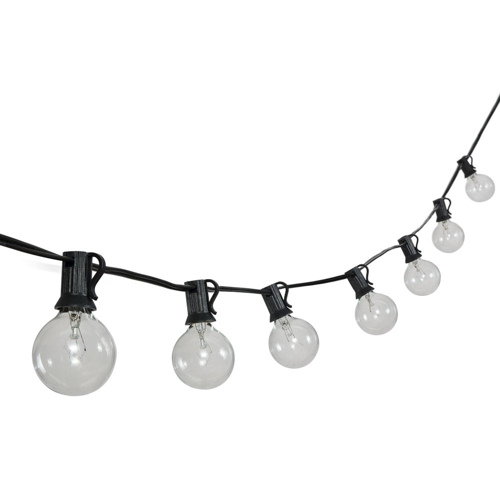 Rustic Incandescent G Bistro Globe Bulb String Lights