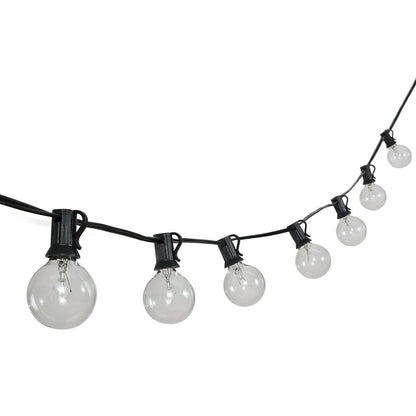 Rustic Incandescent G Bistro Globe Bulb String Lights