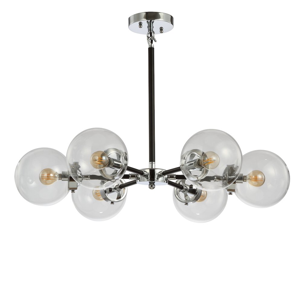 Caleb Brass Cluster Pendant