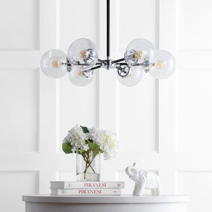 Caleb Brass Cluster Pendant