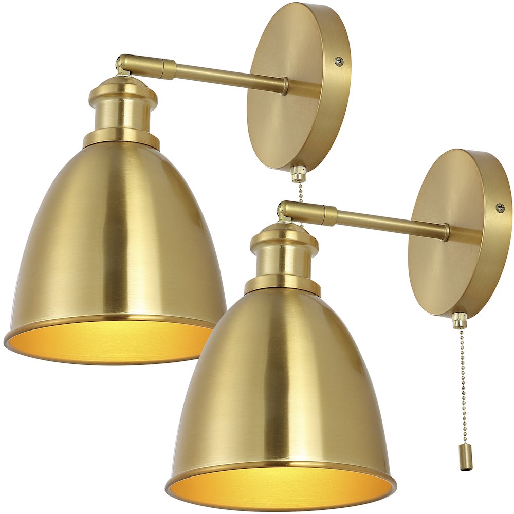 Hudson Farmhouse Bohemian Iron Led Sconce (Set Of 2)