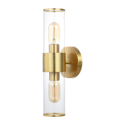 Quinn Mid Century Modern Iron/Acrylic Led Sconce