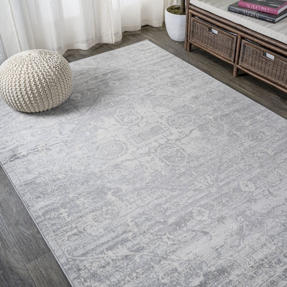 Friv Modern Persian Vintage Medallion Area Rug