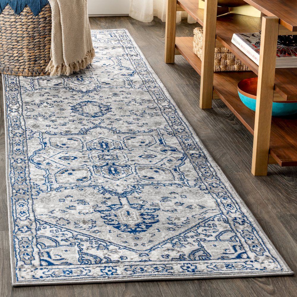 Jerica Modern Persian Vintage Medallion Area Rug