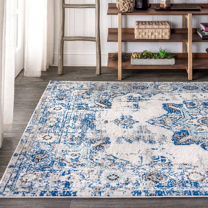 Ashley Modern Persian Boho Vintage Medallion Area Rug