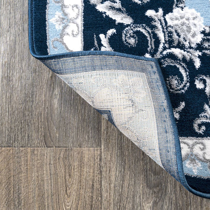Acanthus French Border Area Rug