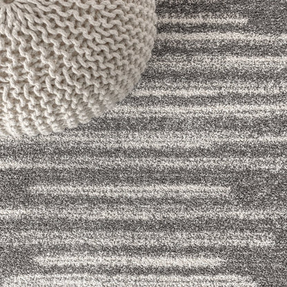 Aya Berber Stripe Geometric Area Rug