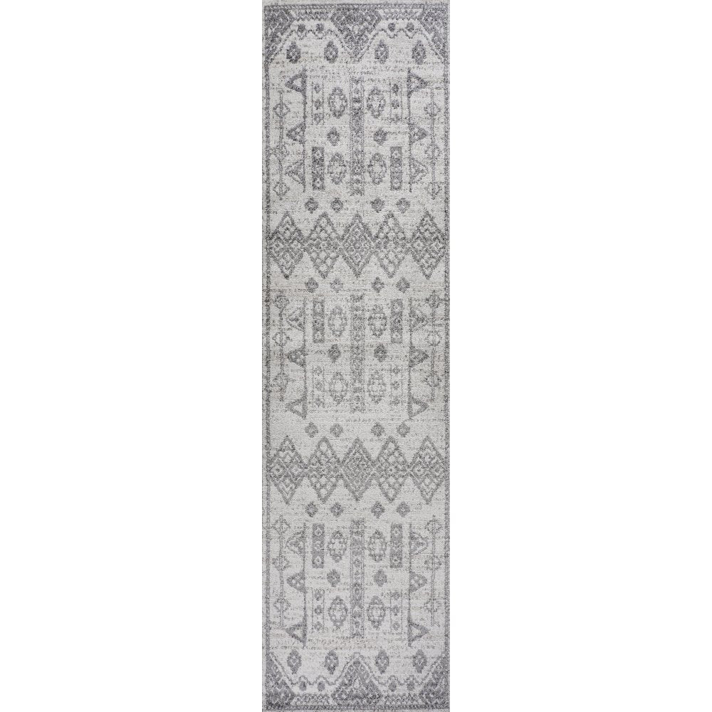 Idris Tribal Diamond Geometric Area Rug