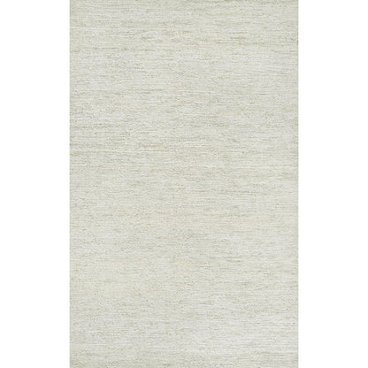 Griffin Rustic Farmhouse Woven Jute Solid Bleach 3 ft. x 5 ft. Area Rug
