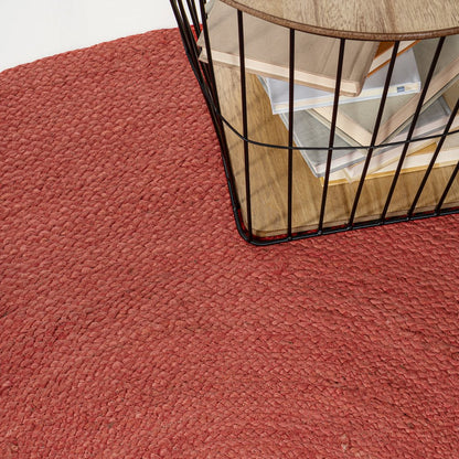 Zara Braided Coastal Cottage Round Jute Area Rug