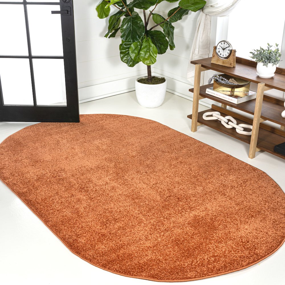 Haze Solid Low-Pile Area Rug