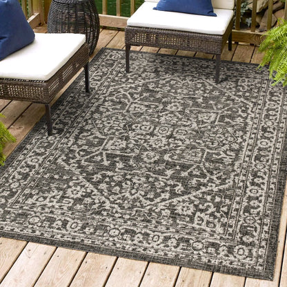 Malta Bohemian Medallion TetuWeaveIndoor/Outdoor  Rug