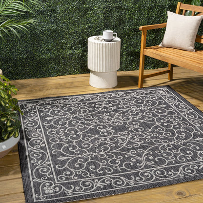 Charleston Vintage Filigree TetuWeave  Indoor/Outdoor  Rug