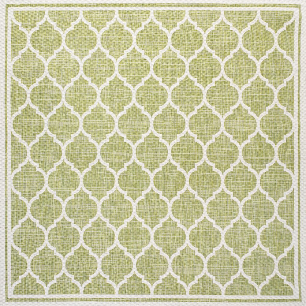 Trebol Moroccan Trellis Textured Weave Indoor/Outdoor Area Rug