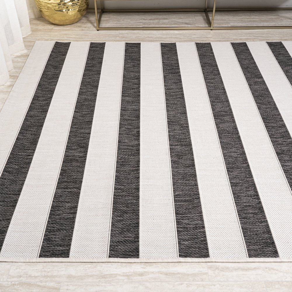 Aveiro Wide Stripe Indoor/Outdoor Area Rug