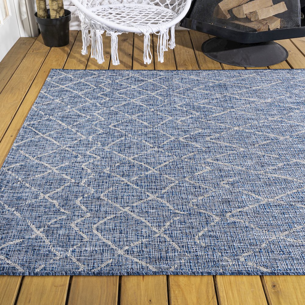 Madaba Moroccan Trellis Indoor/Outdoor Area Rug