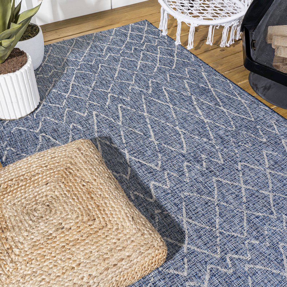 Madaba Moroccan Trellis Indoor/Outdoor Area Rug