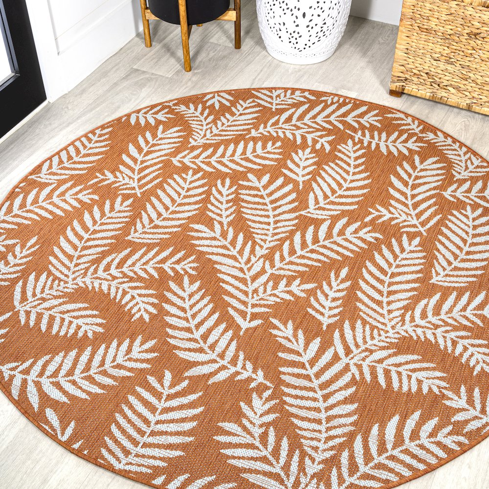 Nevis Palm Frond Indoor/Outdoor Area Rug