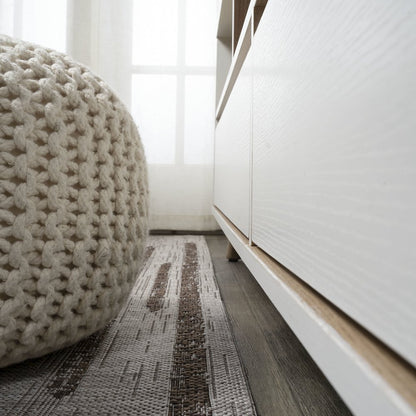 Zolak Berber Stripe Geometric Indoor/Outdoor Area Rug