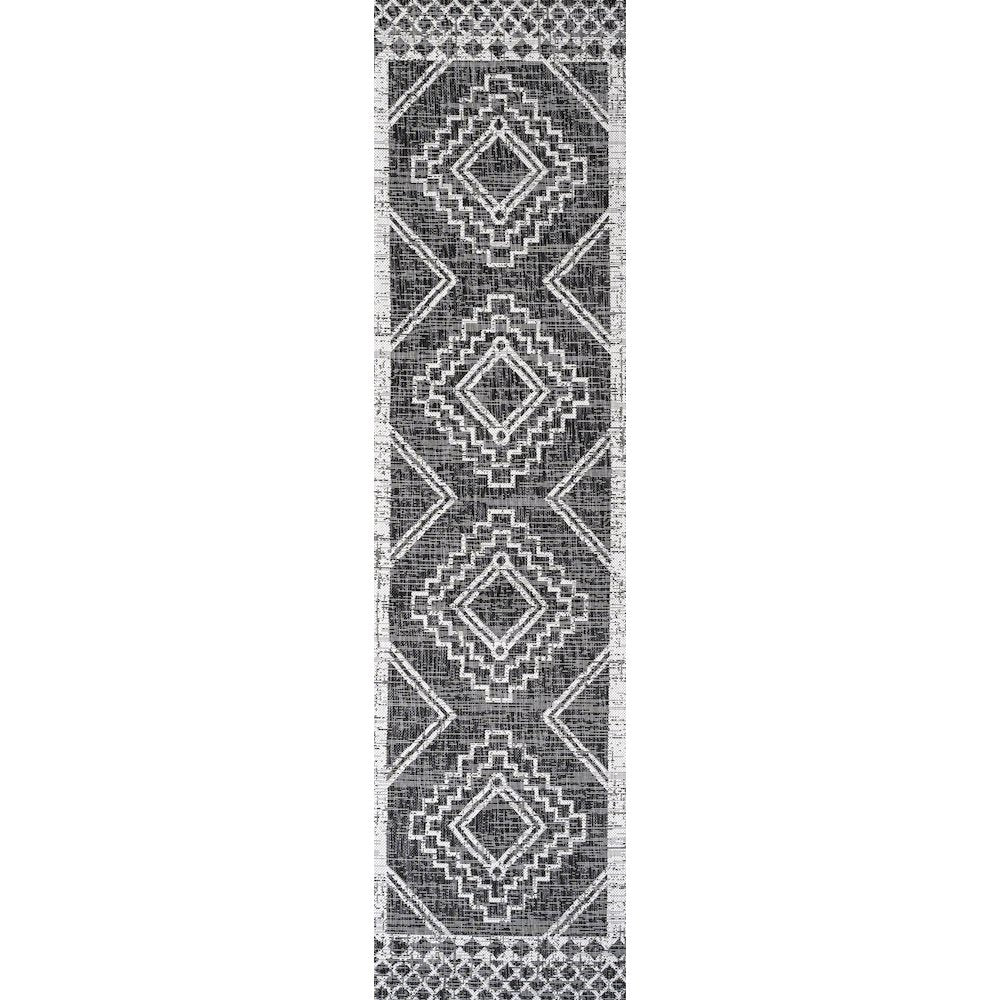 Marokko Diamond Tribal Medallion Indoor/Outdoor Area Rug