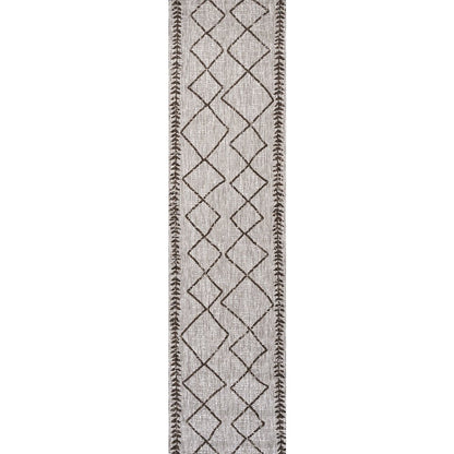 Derya Tribal Diamond Trellis Indoor/Outdoor Area Rug