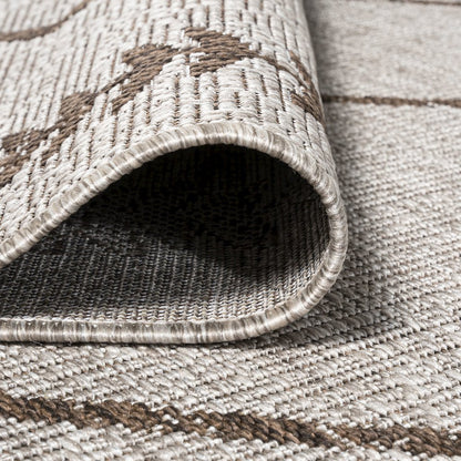 Derya Tribal Diamond Trellis Indoor/Outdoor Area Rug