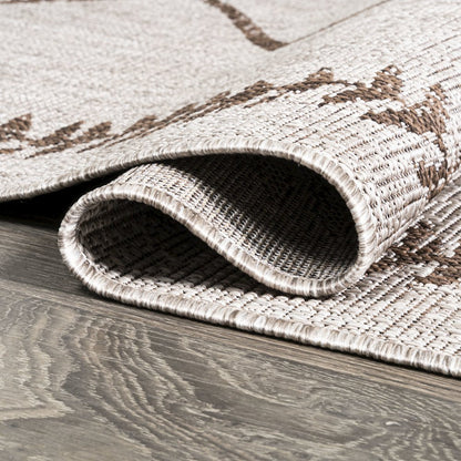 Derya Tribal Diamond Trellis Indoor/Outdoor Area Rug