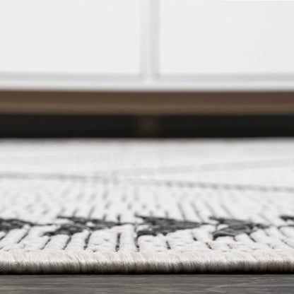 Derya Tribal Diamond Trellis Indoor/Outdoor Area Rug