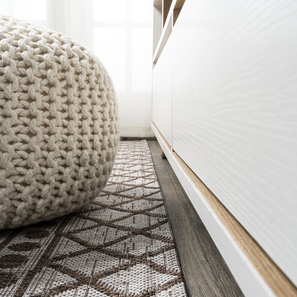 Kafel Tribal Bohemian Indoor/Outdoor Area Rug