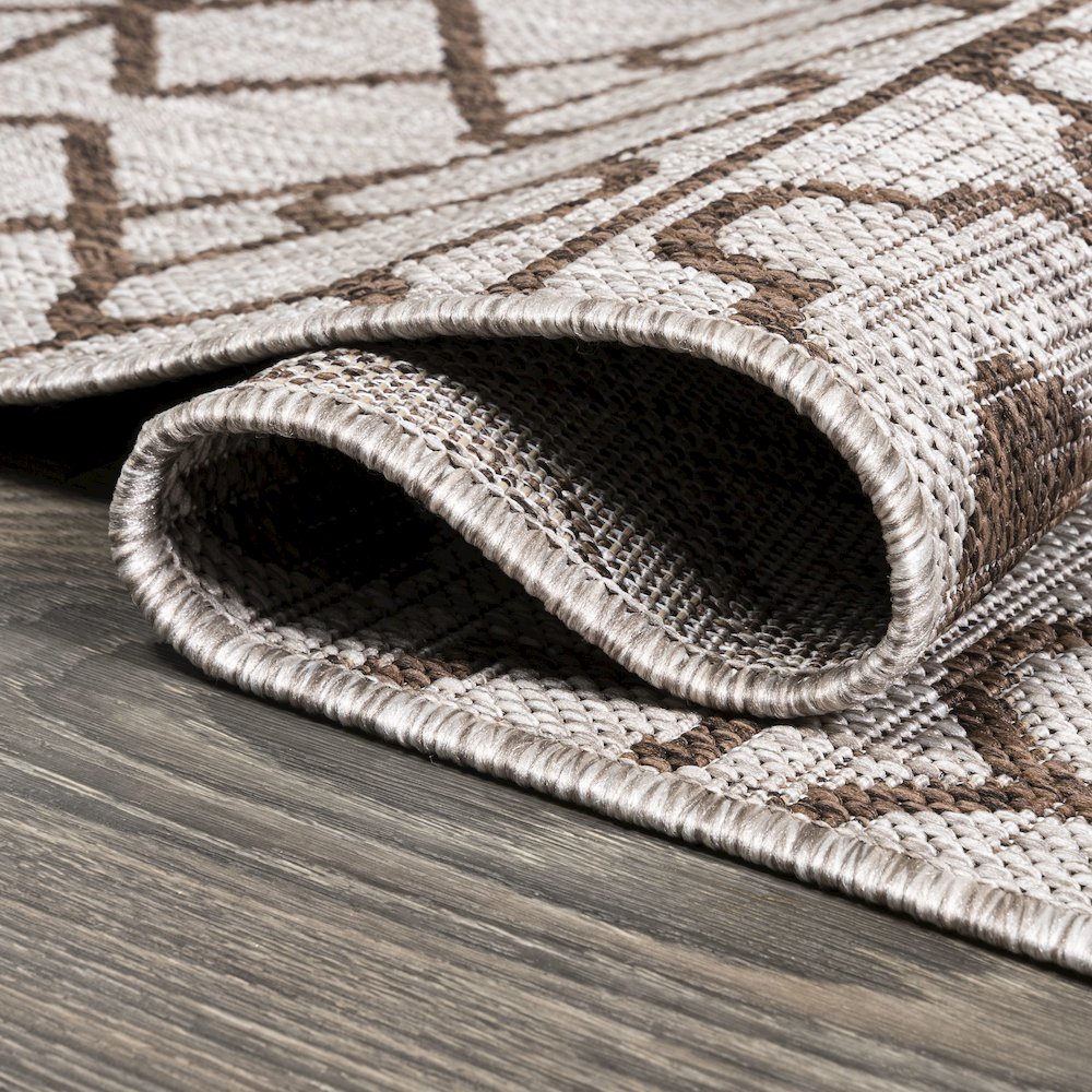 Kafel Tribal Bohemian Indoor/Outdoor Area Rug