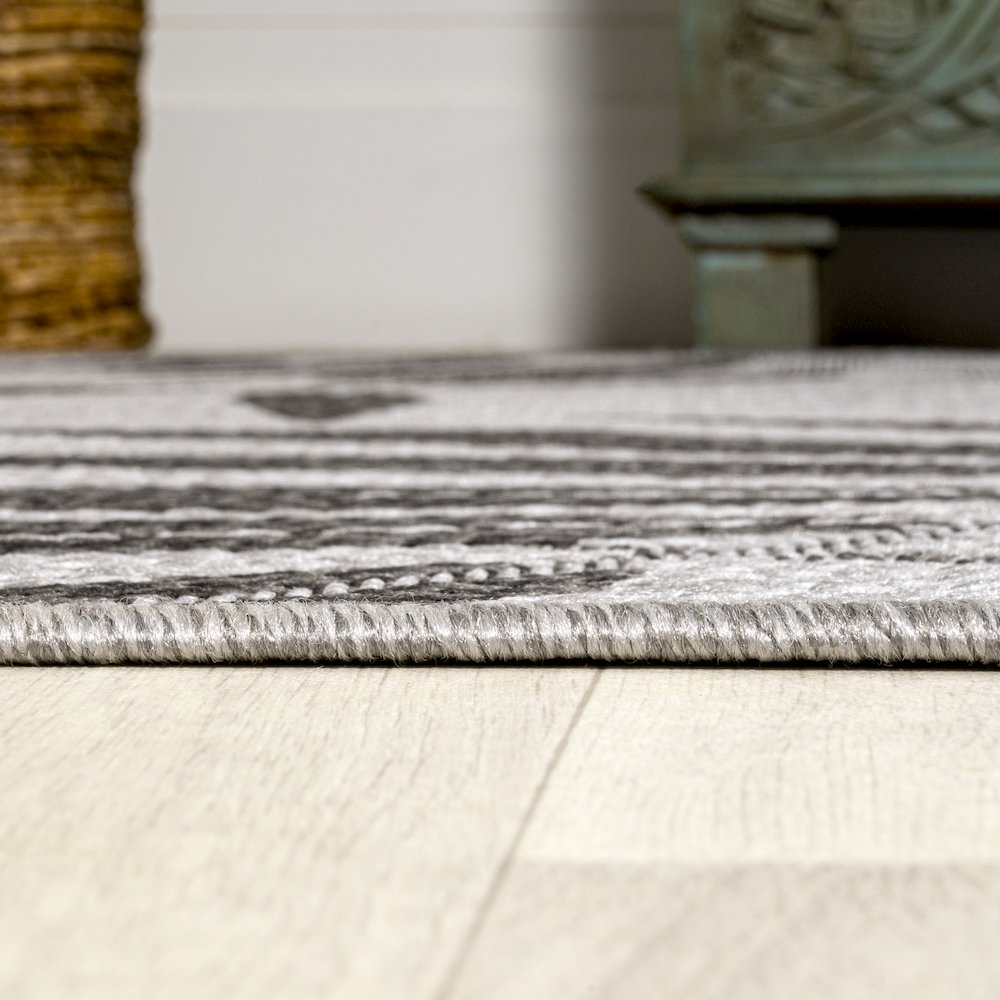 Havana Tropical Palm Leaf Indoor/Outdoor Area Rug