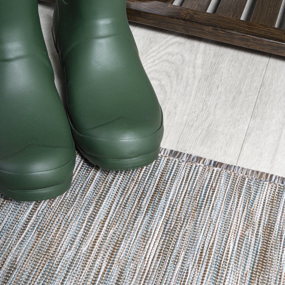 Ethan Modern Flatweave Solid Area Rug